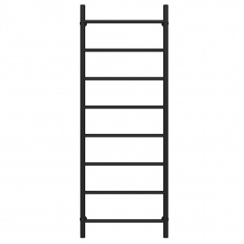 Полотенцесушитель водяной Орион П8 500х1400 Deffi Черный (C.OR.140.50.8.B.B)