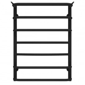Полотенцесушитель водяной Юность П7 400х700 Deffi Черный (C.YU.70.40.7.B.A)