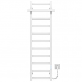 Полотенцесушитель электрический Nicolе П11 400х1200 Deffi Белый WD04 (A.NI.120.40.11.E.W.R.4)