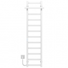 Полотенцесушитель электрический Nicolе П12 300х1400 Deffi Белый WD04 (A.NI.140.30.12.E.W.L.4)