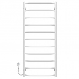 Полотенцесушитель электрический Трапеция П11 500х1200 Deffi Белый EF16 (C.TR.120.50.11.E.W.L.5)