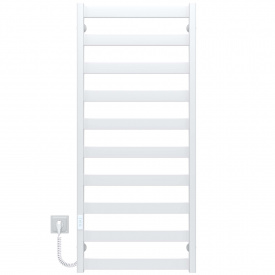 Полотенцесушитель электрический Silvia П10 500х1200 E Deffi Белый WD04 (A.SV.120.50.10.E.W.L.4)