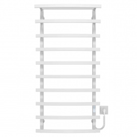 Полотенцесушитель электрический Lotos П10 500х1200 Deffi Белый WD04 (A.LO.120.50.10.E.W.R.4)