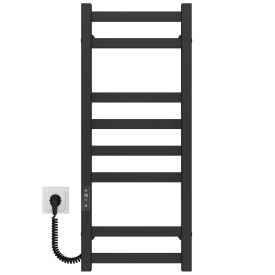 Полотенцесушитель электрический Avast П8 450х800 Deffi Черный JD04 (B.AV.80.45.8.E.B.L.2)