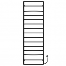 Полотенцесушитель электрический Аквамикс П15 500х1600 Deffi Черный EF16 (C.AM.160.50.15.E.B.R.5)