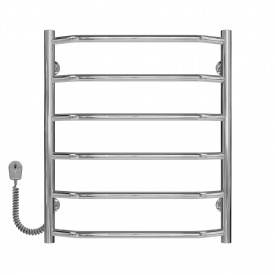 Полотенцесушитель электрический Трапеция П6 500х600 Deffi Хром EF16 (C.TR.60.50.6.E.C.L.5)