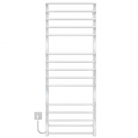 Полотенцесушитель электрический Lux П15 500х1400 Deffi Белый WD04 (A.LU.140.50.15.E.W.L.4)