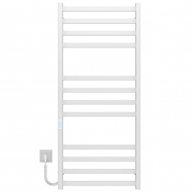 Полотенцесушитель электрический Avast П12 500х1200 Deffi Белый WD04 (B.AV.120.50.12.E.W.L.4)