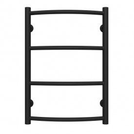 Полотенцесушитель водяной Классик П4 400х600 Deffi Черный (C.DK.60.40.4.B.A)