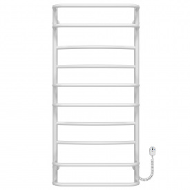 Полотенцесушитель электрический Аквамикс П10 500х1100 Deffi Белый EF16 (C.AM.110.50.10.E.W.R.5)