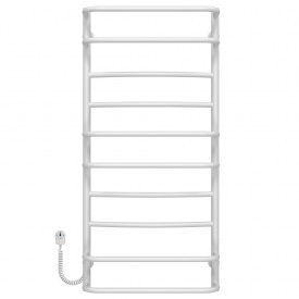Полотенцесушитель электрический Аквамикс П10 500х1100 Deffi Белый EF16 (C.AM.110.50.10.E.W.L.5)