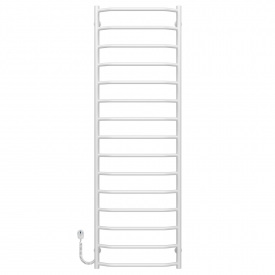 Полотенцесушитель электрический Трапеция П15 500х1600 Deffi Белый EF16 (C.TR.160.50.15.E.W.L.5)