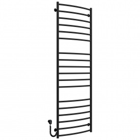 Полотенцесушитель электрический Классик Элит П18 600х1800 Deffi Черный EF16 (C.KE.180.60.18.E.B.L.5)