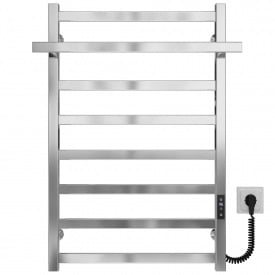 Полотенцесушитель электрический Nicolе П8 500х800 Deffi Хром JD04 (A.NI.80.50.8.E.C.R.2)