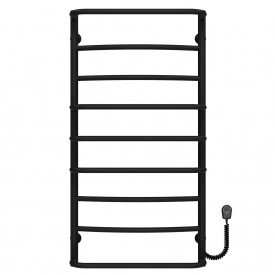 Полотенцесушитель электрический Аквамикс П9 500х1000 Deffi Черный EF16 (C.AM.100.50.9.E.B.R.5)