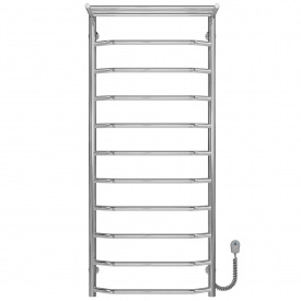 Полотенцесушитель электрический Трапеция с полкой П11 500х1200 Deffi Хром EF16 (C.TP.120.50.11.E.C.R.5)