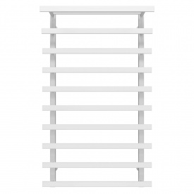 Полотенцесушитель водяной Agata П10 400x1000 Deffi Белый (A.AG.100.40.10.W.A)