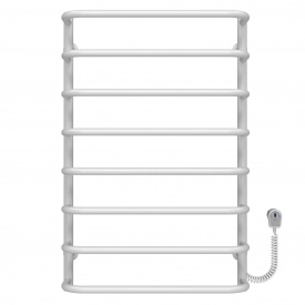 Полотенцесушитель электрический Стандарт П8 500х800 Deffi Белый EF16 (D.SS.80.50.8.E.W.R.5)