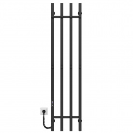 Полотенцесушитель электрический Split П4 300х1400 Deffi Черный JD04 (A.SP.140.30.4.E.B.L.2)