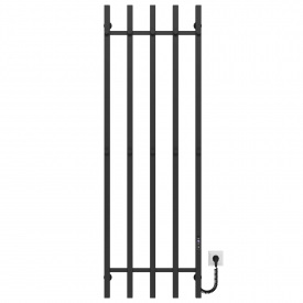 Полотенцесушитель электрический Split П5 500х1600 Deffi Черный JD04 (A.SP.160.50.5.E.B.R.2)