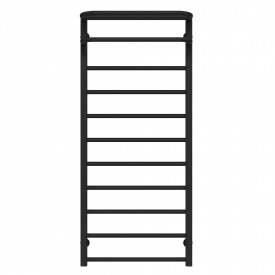 Полотенцесушитель водяной Lux Hotel П11 600х1200 Deffi Черный (A.LH.120.60.11.B.B)