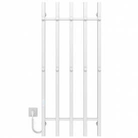 Полотенцесушитель электрический Split П5 500х1200 Deffi Белый WD04 (A.SP.120.50.5.E.W.L.4)