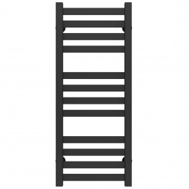 Полотенцесушитель водяной Magnus П12 300х800 Deffi Черный (A.MA.80.30.12.B.B)