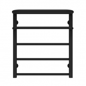 Полотенцесушитель водяной Lux Hotel П5 500х600 Deffi Черный (A.LH.60.50.5.B.B)