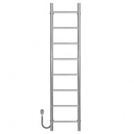 Полотенцесушитель электрический Орион П8 400х1400 Deffi Хром EF16 (C.OR.140.40.8.E.C.L.5)