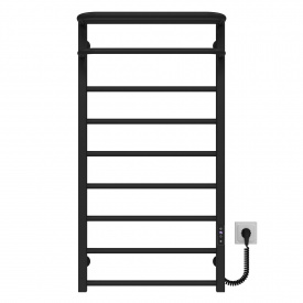 Полотенцесушитель электрический Lux Hotel П9 500х1000 Deffi Черный JD04 (A.LH.100.50.9.E.B.R.2)