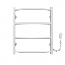 Полотенцесушитель электрический Классик П4 400х500 Deffi Белый EF16 (C.DK.50.40.4.E.W.R.5)