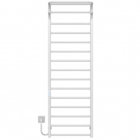 Полотенцесушитель электрический Lux Hotel П15 400х1600 Deffi Белый WD04 (A.LH.160.40.15.E.W.L.4)