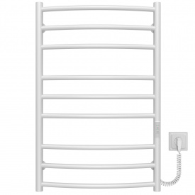 Полотенцесушитель электрический Классик Элит П9 500х800 Deffi Белый WD03 (C.KE.80.50.9.E.W.R.3)