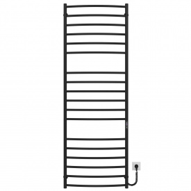 Полотенцесушитель электрический Классик Элит П18 600х1800 Deffi Черный JD03 (C.KE.180.60.18.E.B.R.1)