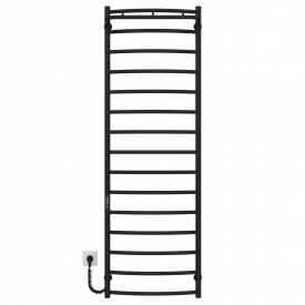 Полотенцесушитель электрический Классик N П15 500х1600 Deffi Черный JD03 (C.KN.160.50.15.E.B.L.1)
