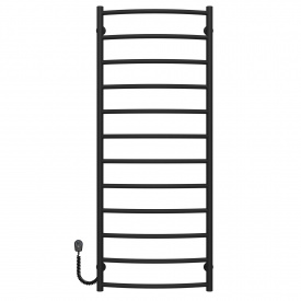 Полотенцесушитель электрический Классик П12 500х1300 Deffi Черный EF16 (C.DK.130.50.12.E.B.L.5)