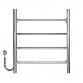 Полотенцесушитель электрический Орион П4 500х600 Deffi Хром EF16 (C.OR.60.50.4.E.C.L.5)