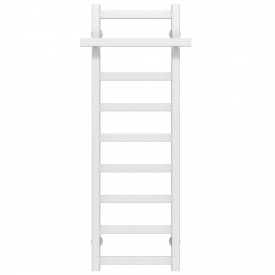 Полотенцесушитель водяной Nicolе П9 300х1000 Deffi Белый (A.NI.100.30.9.W.B)