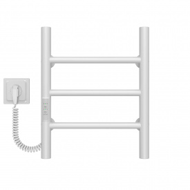 Полотенцесушитель электрический Орион П3 300х400 Deffi Белый WD03 (C.OR.40.30.3.E.W.L.3)