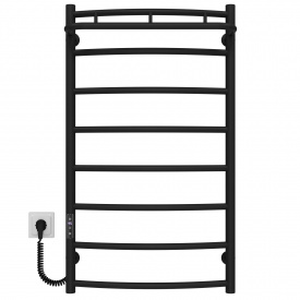 Полотенцесушитель электрический Классик N П8 500х900 Deffi Черный JD03 (C.KN.90.50.8.E.B.L.1)