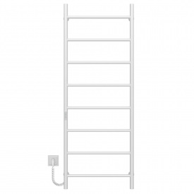 Полотенцесушитель электрический Орион П8 500х1400 Deffi Белый WD03 (C.OR.140.50.8.E.W.L.3)