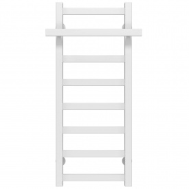 Полотенцесушитель водяной Nicolе П8 400х800 Deffi Белый (A.NI.80.40.8.W.B)