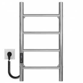 Полотенцесушитель электрический Орион П4 300х600 Deffi Хром JD03 (C.OR.60.30.4.E.C.L.1)