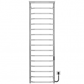 Полотенцесушитель электрический Трапеция с полкой П16 500х1700 Deffi Хром JD03 (C.TP.170.50.16.E.C.R.1)