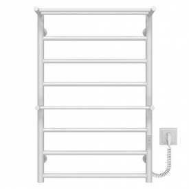 Полотенцесушитель электрический Терма Плюс П8 500х800 Deffi Белый WD03 (C.TA.80.50.8.E.W.R.3)