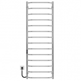 Полотенцесушитель электрический Трапеция П14 500х1500 Deffi Хром JD03 (C.TR.150.50.14.E.C.L.1)