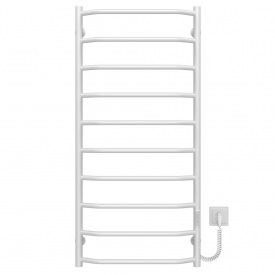 Полотенцесушитель электрический Трапеция П10 500х1100 Deffi Белый WD03 (C.TR.110.50.10.E.W.R.3)