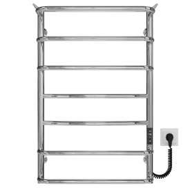 Полотенцесушитель электрический Юность П7 500х800 Deffi Хром JD03 (C.YU.80.50.7.E.C.R.1)