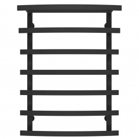 Полотенцесушитель водяной Lotos П7 500х800 Deffi Черный (A.LO.80.50.7.B.C)