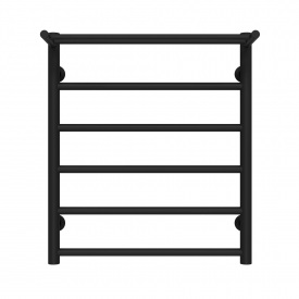 Полотенцесушитель водяной Терма П6 500х600 Deffi Черный (C.TE.60.50.6.B.C)